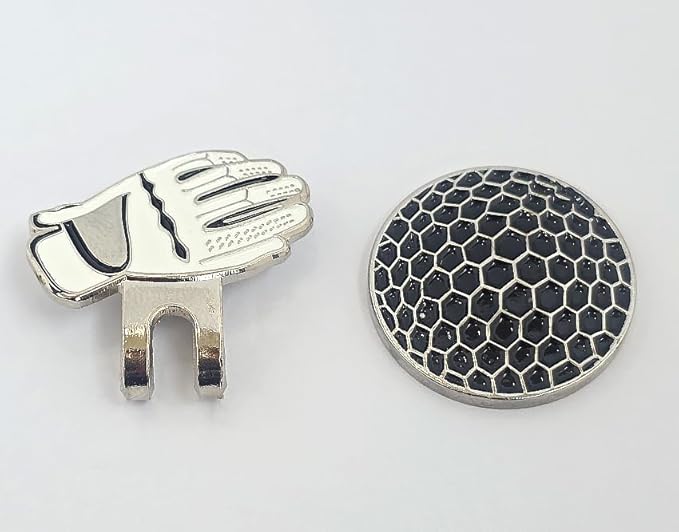 Funny & Unique Golf Ball Markers with Hat Clip – Creative Icon Designs for Golfers – Golf Accessories & Gifts