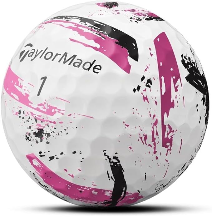 TaylorMade SpeedSoft Golf Balls, Maximum Distance with Ultra-Soft Feel, Perfect for Off The Tee and Around The Green
