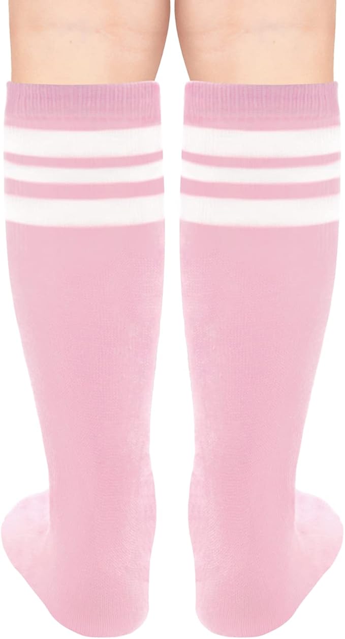 qikqik Toddler Soccer Socks Kids Soccer Socks Boys Baseball Sock Youth Football Sock Girls Softball Accessories Team Sports