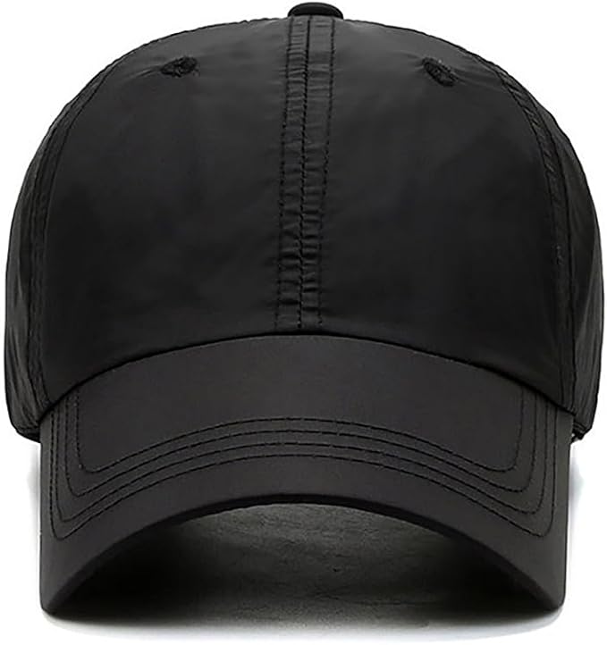 Malaxlx Waterproof Baseball Cap for Men Women Breathable UPF50+ Sport Outdoor Caps Quick Dry Adjustable Rain Hat