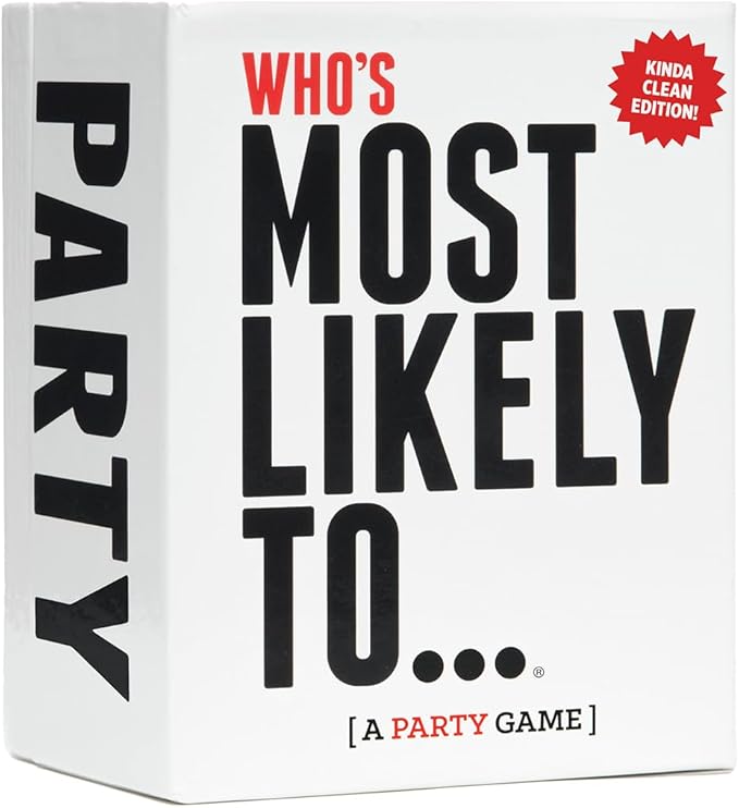 DSS Games Who's Most Likely to...Kinda Clean Family Edition by DSSGames