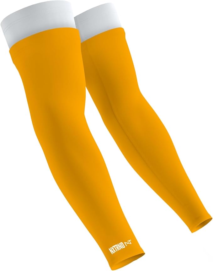 1 Pair Nxtrnd Compression Arm Sleeves for Men, Breathable Football, Basketball, Baseball Accessory, Adult & Kids