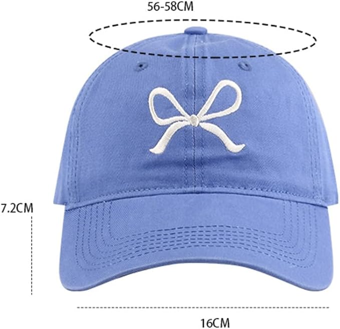 Bow-Tie Baseball Cap for Women Fashion Sun Hats for Women Trucker Hat Y2k Sun Cap Visor Cap Hiking Travel Trendy 2026