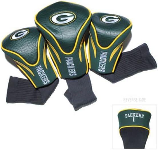 Team Golf NFL San Diego Chargers Contour Golf Club Headcovers (3 Count) Numbered 1, 3, & X, Fits Oversized Drivers, Utility, Rescue & Fairway Clubs, Velour Lined for Extra Club Protection