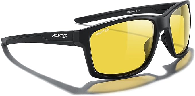 MERRY'S Sports Polarized Sunglasses For Men Women Cycling Running Driving Golf Fishing UV400 Protection S9266
