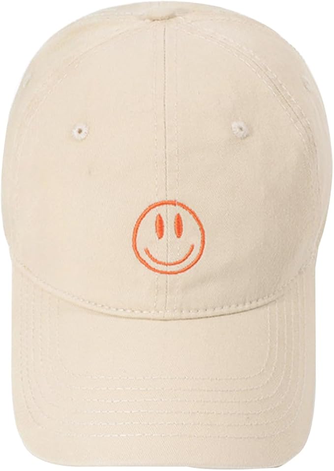 Unisex Basic Solid Baseball Cap Vintage Washed Distress Cotton Low Profile Dad Hat Adjustable Sports Hat