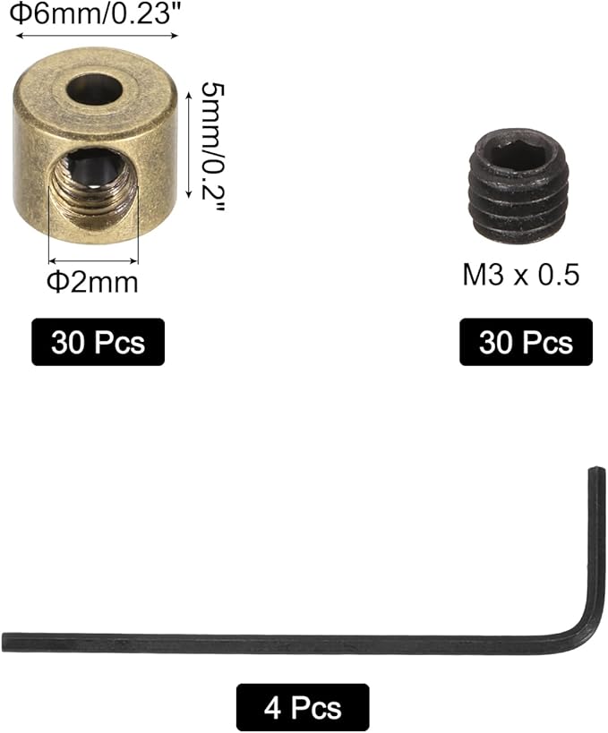 MECCANIXITY 30 Pcs Metal Locking Pin Backs, Locking Pin Keepers Locking Clasp - Image 2