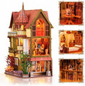 fifijoy DIY Miniature House Kit for Adults - Endless Manor Booknook