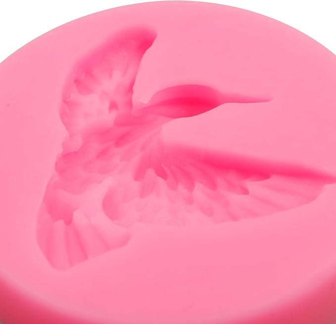 Hummingbird Silicone Fondant Mold, Bird Cake Decorating Mold - Image 8