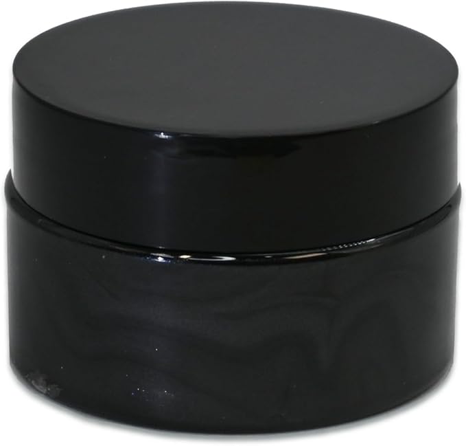 Shimmer Metallic Acrylic Paint Black Metallic Chalk Paste 1.7oz/50ml, DIY - Image 2
