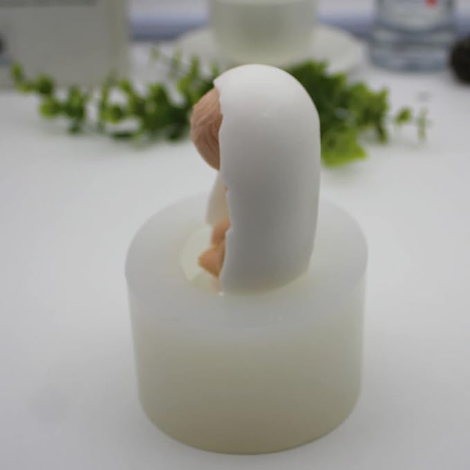Baby Shape Silicone Handmade Soap Mold - Image 4
