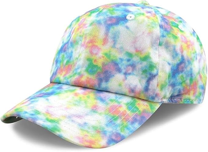 Cotton Baseball Cap Dad Hat – Washed Low Profile Adjustable Hat for Men Women Casual Outdoor Running Golf