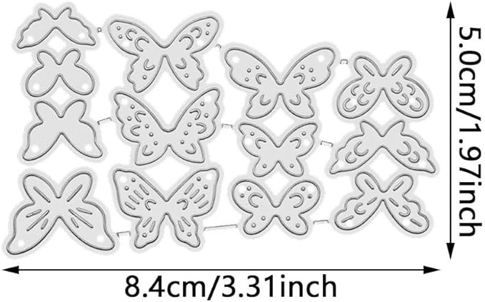 Cutting Dies for Card Making, Metal Scrapbooking Die-Cuts, DIY Bckground Frame - Image 5