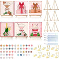 YooNotee 6 Pack Christmas Paint by Numbers Kit