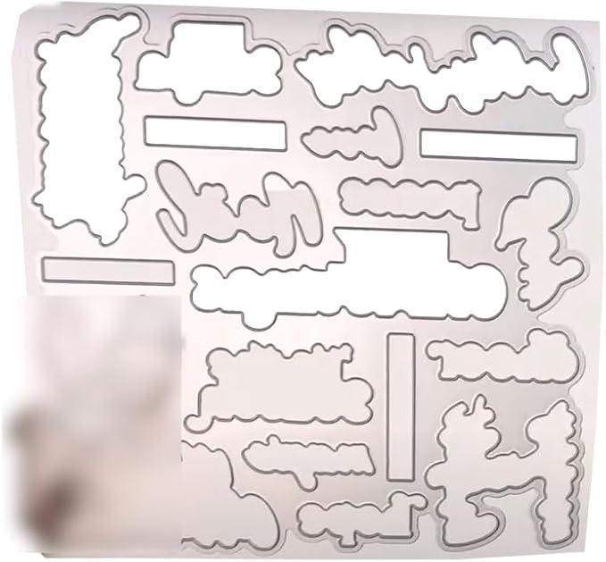 2025-2026 Stamps and Dies for Card Making, Stamps and Dies Set 2025 for - Image 3