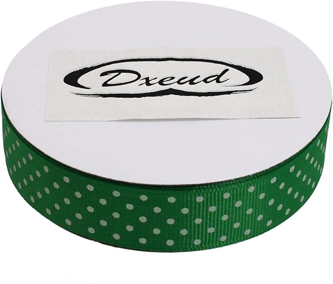 Polka Dot Grosgrain Ribbon 25 Yard Each Roll 100% Polyester - Image 3