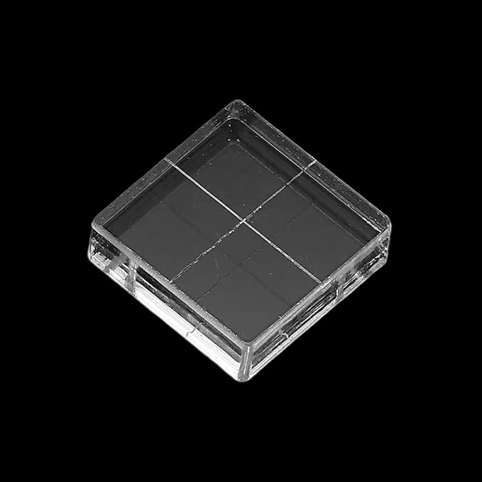 PATIKIL 1"x1" Acrylic Stamp Block - Image 5