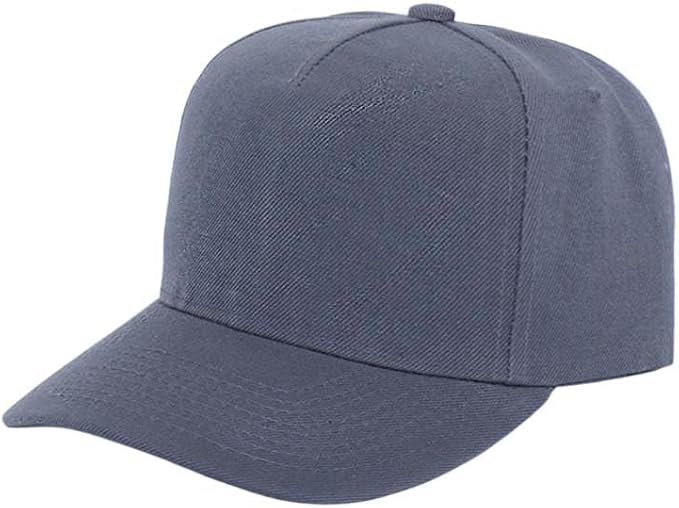 ZH 12 PC 5 Panel Baseball caps, Bulk Baseball caps, Customizable DIY Design, Wholesale Caps, One-Size-Fits-All