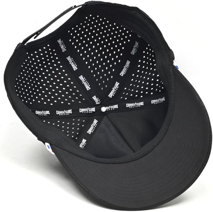 Curves & Clubs Titties Golf Hat - Funny Golf Hat, Titties Hat - Funny American Hat - One-Size-Fits-All - Men's Gifts