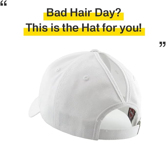 Classic Plain Ponytail Messy High Bun Headwear Adjustable Cotton Trucker Mesh Glitter Hat Baseball Cap