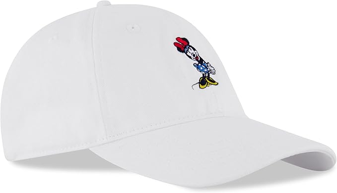 Disney Women's Baseball Cap, Minnie Mouse Adjustable Hat for Adult
