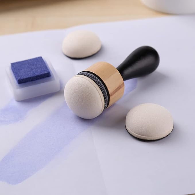 CYFUN DESIGN 20PCS Mini Ink Blending Tools Foam Replacement Foams - Image 5