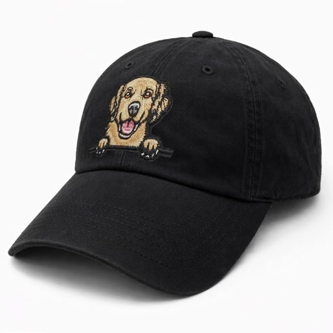 Pet Dog Lover Gifts,Embroidered Dog Baseball Hats for Men Women Dad Mom