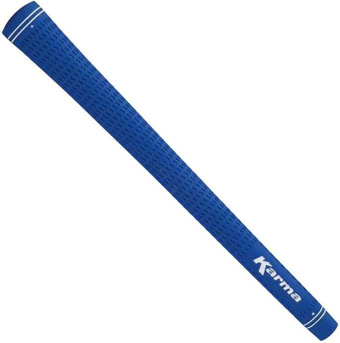 Karma Velour Golf Grips for Men, Women, Juniors | Undersize, Standard, Midsize, Oversize, & Jumbo | 6 Colors | Choose Single, 9, 13 Pack or Golf Club Grip Kit
