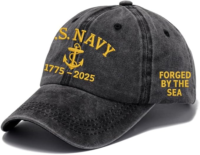 USA 250th Anniversary Hat, Adjustable 250th Anniversary Printed Patriotic Baseball Caps, Tribute Retro Washed Hat