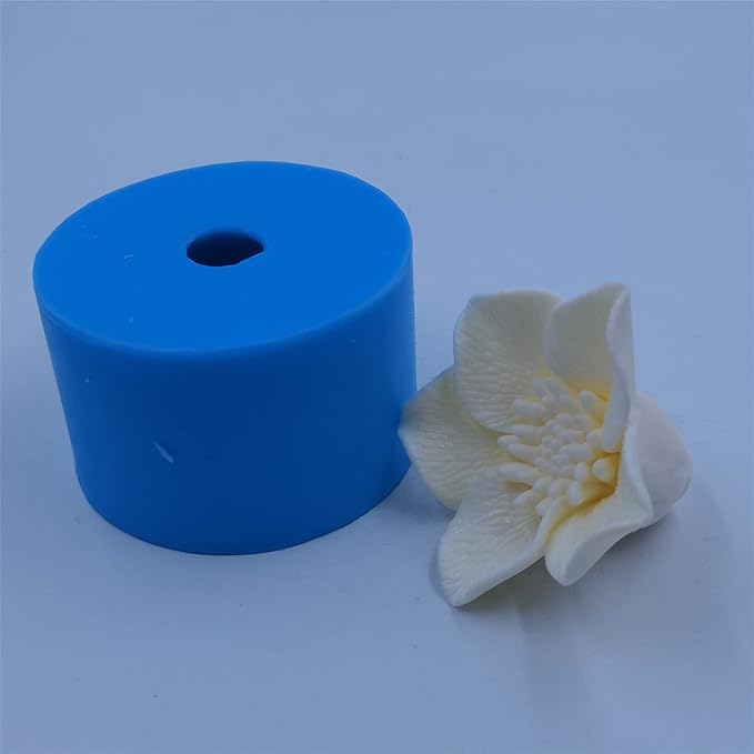 Resin Flower Silicone Mold Wedding Decoration Flower Molds Candle Wax Cake - Image 2