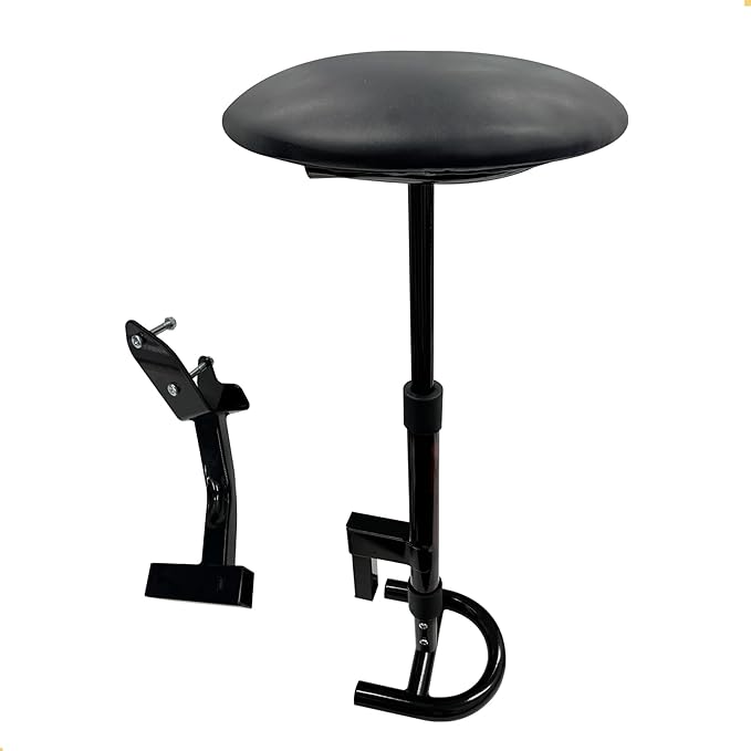 Caddytek Removable Golf Cart Seat, Golf Push Cart Seat, Golf Chair Accessory, Trolly Seat for 3 Wheels and 4 Wheels