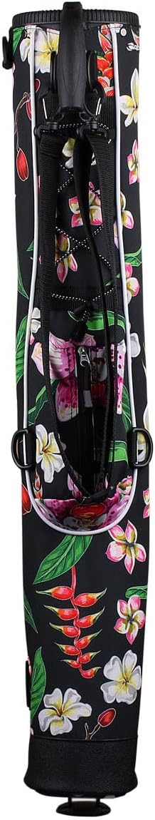 Orlimar Pitch ’n Putt Lightweight Sunday Golf Bag with Stand, Ultra-Light Carry Design, Two-Way Divider Top, Shoulder Strap, Compact Carry Golf Bag for Men & Women