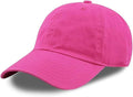 Cotton Baseball Cap Dad Hat – Washed Low Profile Adjustable Hat for Men Women Casual Outdoor Running Golf