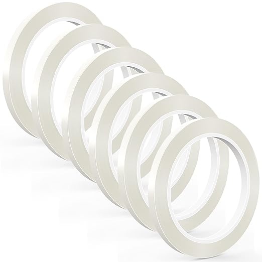 GLAMFIELDS 6 Rolls 1/4" Floral Tapes, Waterproof Florist Tape by GLAMFIELDS