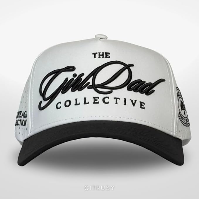 CITRUSY Athletic Trucker Golf Hat | Performance Mens 5 Panel Cap | Cool Breathable Waterproof Workout Running Snapback