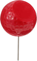 SUPVOX Golf Tee Marker 9.84 Inch Durable Colored Ball Marker for Golf Course Tee Box Accessories Practical Golfing Court Supply