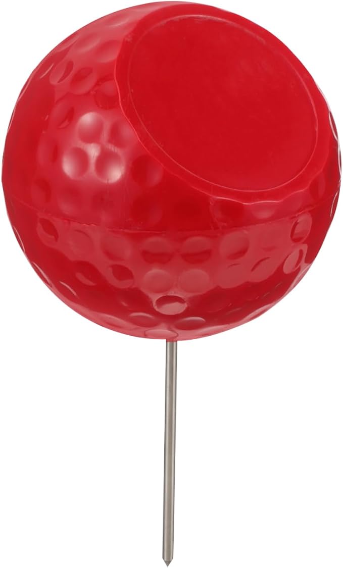 SUPVOX Golf Tee Marker 9.84 Inch Durable Colored Ball Marker for Golf Course Tee Box Accessories Practical Golfing Court Supply