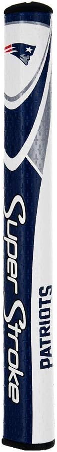 SuperStroke NFL Golf Putter Grip, Mid Slim 2.0, Cross-Traction Control Texture for Max Feel and Comfort