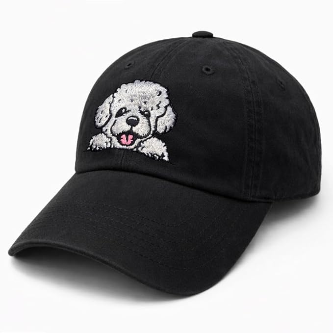 Pet Dog Lover Gifts,Embroidered Dog Baseball Hats for Men Women Dad Mom