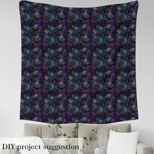 Feelyou Spider Web Fabric by The Yard Soft 3 Yards