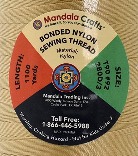 Mandala Crafts Bonded Nylon Thread - Image 4
