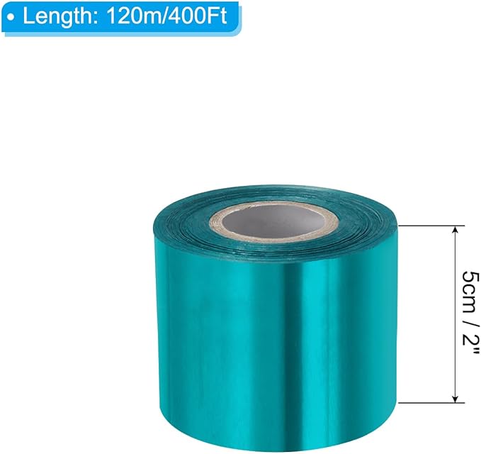 PATIKIL 2"x400Ft Hot Stamping Foil Paper, Heat Transfer Hot Stamping Paper Foil - Image 2