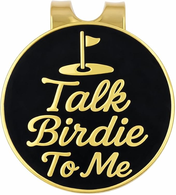 Funny & Unique Golf Ball Markers with Hat Clip – Creative Icon Designs for Golfers – Golf Accessories & Gifts