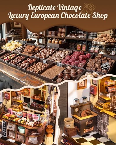 Rolife DIY Miniature House Shop Series - Henry's Chocolate Shop