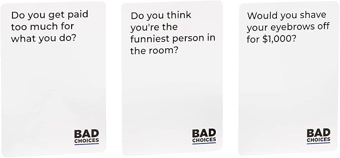 BAD CHOICES Party Game - Image 4