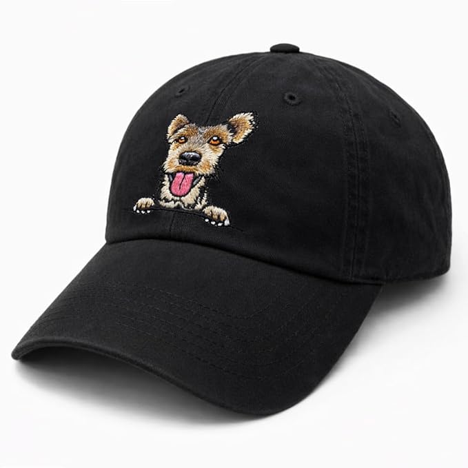 Pet Dog Lover Gifts,Embroidered Dog Baseball Hats for Men Women Dad Mom