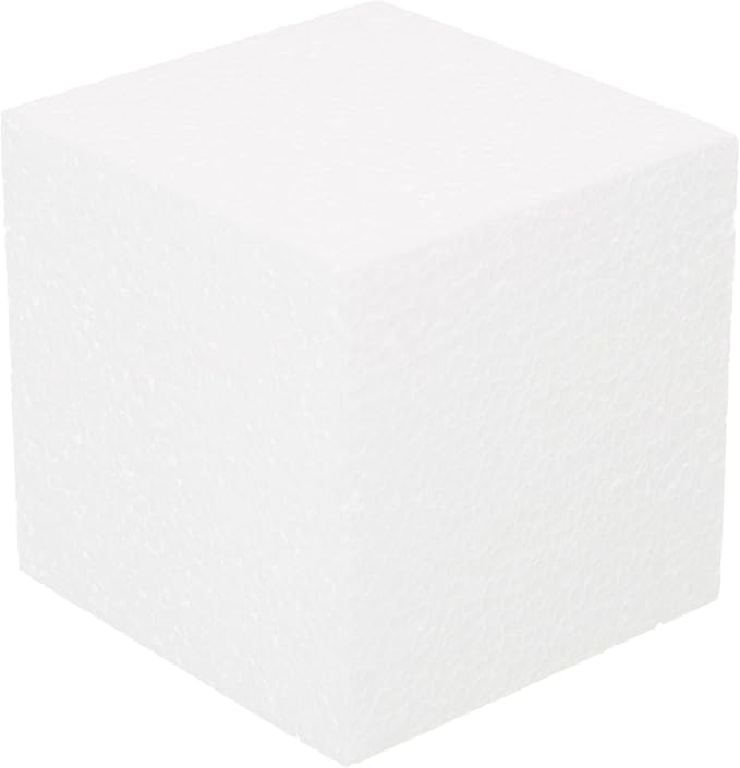 Crafare 3x3x3 Inch 24Pack Craft Foam Square Polystyrene Square Cubes - Image 3