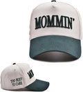 Mommin Trucker Hat,Vintage Two-Tone Women's Baseball Cap with Mama Hat Mothers Day Great Gifts for Mom Wife Stepmom