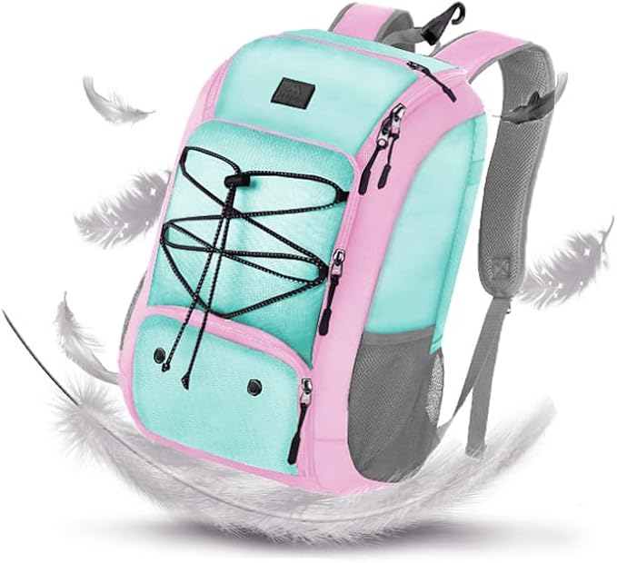 MATEIN Baseball Backpack, Softball Bat Bag with Shoes Compartment for Youth, Boys and Adult, Lightweight Baseball Bag with Fence Hook Hold TBall Bat, Batting Mitten, Helmet, Caps, Teeball Gear