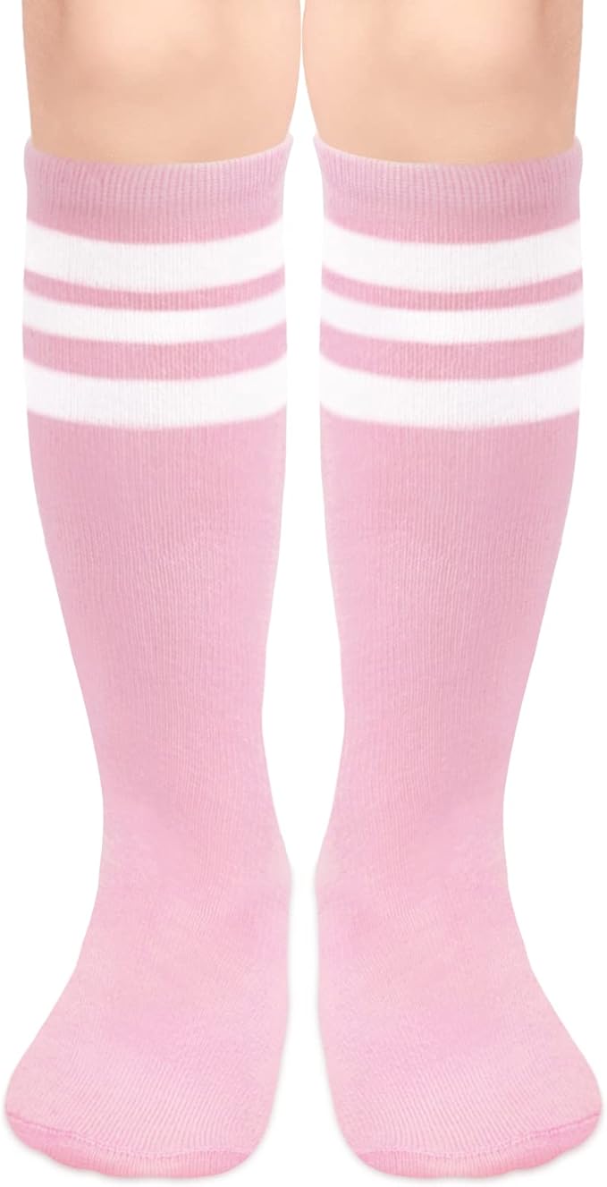 qikqik Toddler Soccer Socks Kids Soccer Socks Boys Baseball Sock Youth Football Sock Girls Softball Accessories Team Sports